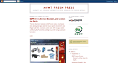 Desktop Screenshot of mvmtfreshpress.blogspot.com