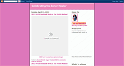 Desktop Screenshot of celebratingtheinnerhealer.blogspot.com