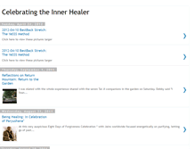 Tablet Screenshot of celebratingtheinnerhealer.blogspot.com