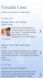 Mobile Screenshot of falsafah-cinta.blogspot.com