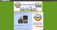 Desktop Screenshot of cienciadivertida-colcal.blogspot.com
