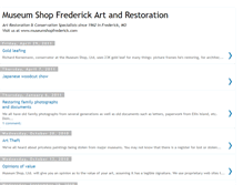 Tablet Screenshot of museumshopfrederick.blogspot.com