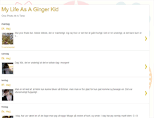 Tablet Screenshot of mylifeasagingerkid.blogspot.com