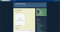 Desktop Screenshot of anti-hack-team.blogspot.com