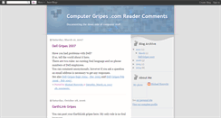 Desktop Screenshot of computergripes.blogspot.com