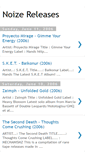 Mobile Screenshot of noise-releases.blogspot.com