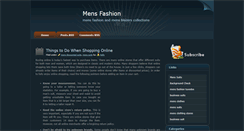Desktop Screenshot of mens-fashions.blogspot.com