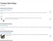 Tablet Screenshot of dunianyamaya.blogspot.com
