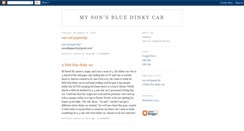 Desktop Screenshot of littlebluecar.blogspot.com