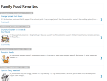 Tablet Screenshot of familyfoodfavorites.blogspot.com