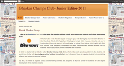 Desktop Screenshot of junioreditor2011.blogspot.com