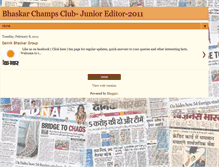 Tablet Screenshot of junioreditor2011.blogspot.com