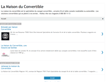 Tablet Screenshot of lamaisonduconvertible.blogspot.com