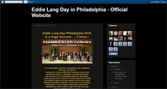 Desktop Screenshot of eddielangdayinphiladelphia.blogspot.com
