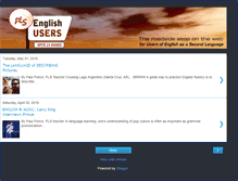 Tablet Screenshot of englishusers.blogspot.com