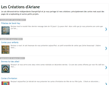 Tablet Screenshot of lescreationsdariane.blogspot.com