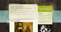 Desktop Screenshot of cabooseandco.blogspot.com
