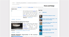 Desktop Screenshot of homeanddesigninterior.blogspot.com