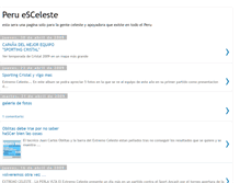 Tablet Screenshot of peruesceleste.blogspot.com