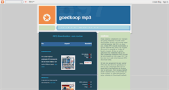 Desktop Screenshot of mp3-muziek.blogspot.com
