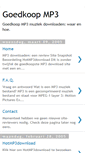 Mobile Screenshot of mp3-muziek.blogspot.com