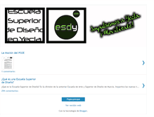 Tablet Screenshot of escuelasuperioryecla.blogspot.com