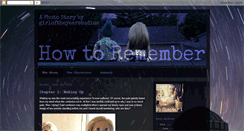 Desktop Screenshot of howtorememberstory.blogspot.com
