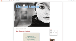 Desktop Screenshot of clementcadou.blogspot.com