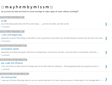 Tablet Screenshot of mayhembymissm.blogspot.com