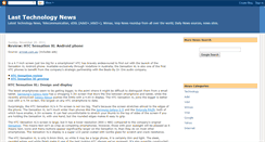 Desktop Screenshot of lasttechnology.blogspot.com