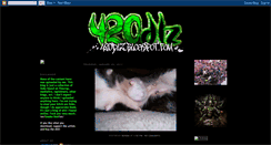 Desktop Screenshot of 420dlz.blogspot.com
