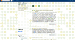 Desktop Screenshot of clickandlearnadventures.blogspot.com