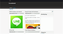 Desktop Screenshot of iloveshared.blogspot.com