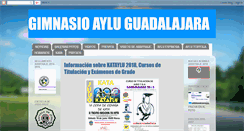 Desktop Screenshot of gimnasioaylu.blogspot.com