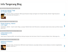 Tablet Screenshot of infotangerang.blogspot.com