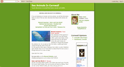 Desktop Screenshot of cornwallanimals.blogspot.com