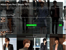 Tablet Screenshot of minozfansperu.blogspot.com