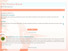 Tablet Screenshot of cwawerribeebranch.blogspot.com