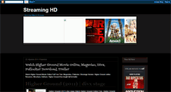 Desktop Screenshot of onlinehdstream.blogspot.com