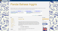 Desktop Screenshot of pandai-bahasa-inggris.blogspot.com