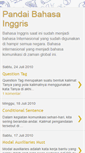 Mobile Screenshot of pandai-bahasa-inggris.blogspot.com