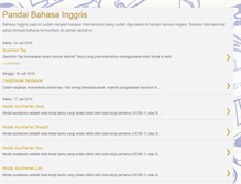 Tablet Screenshot of pandai-bahasa-inggris.blogspot.com