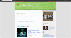 Desktop Screenshot of antigonerising.blogspot.com