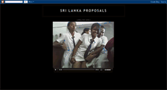 Desktop Screenshot of lanka-proposal.blogspot.com