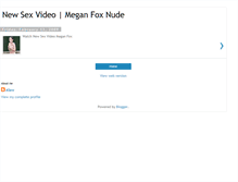 Tablet Screenshot of new-sex-video-megan-fox-nude.blogspot.com