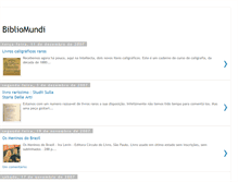 Tablet Screenshot of bibliomundi.blogspot.com