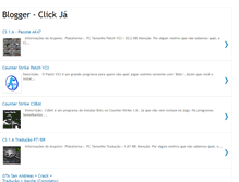 Tablet Screenshot of bloggerclickja.blogspot.com