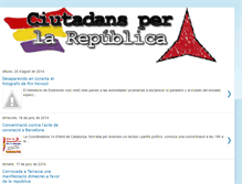 Tablet Screenshot of ciutadansperlarepublica.blogspot.com