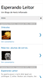 Mobile Screenshot of esperandoleitor.blogspot.com