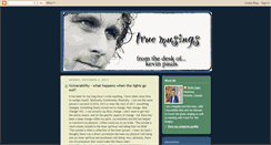 Desktop Screenshot of kevinpauls.blogspot.com